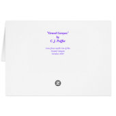 'Grand Canyon 5' Cards (Back Horizontal)