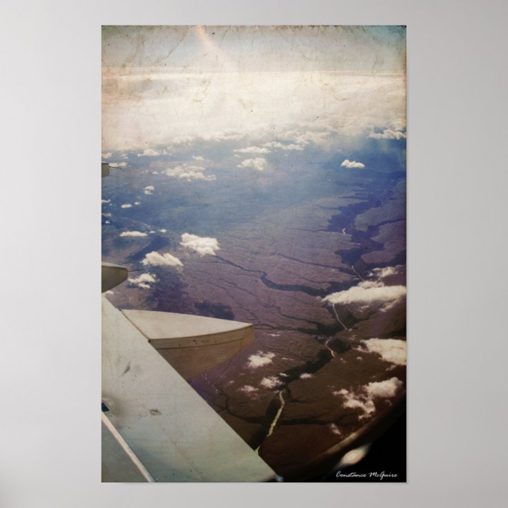 Grand Canyon Aerial View Poster | Zazzle