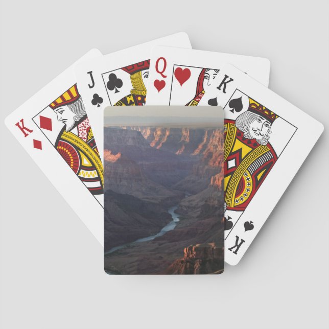 Grand Canyon and Colorado River in Arizona Poker Cards (Back)