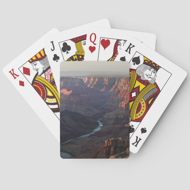 Grand Canyon and Colorado River in Arizona Poker Cards (Back)