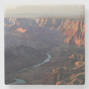 Grand Canyon and Colorado River in Arizona Stone Coaster