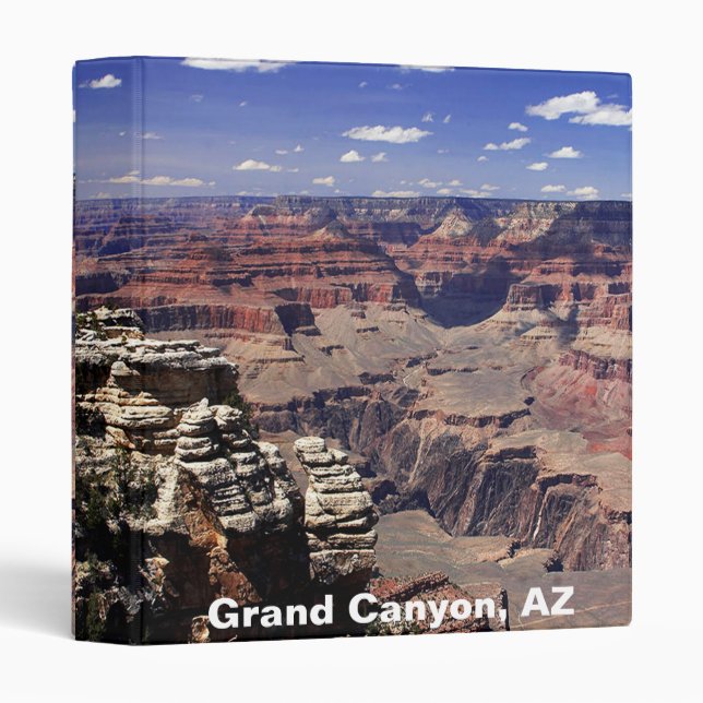 Grand Canyon, Arizona 3 Ring Binder (Front/Spine)