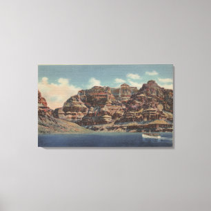 Grand Canyon, Arizona - Boulder Dam Area Canvas Print