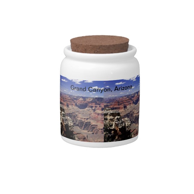 Grand Canyon, Arizona Candy Jar (Front)