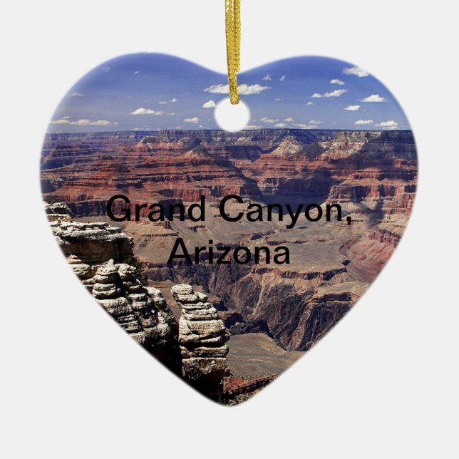 Grand Canyon, Arizona Ceramic Ornament (Front)