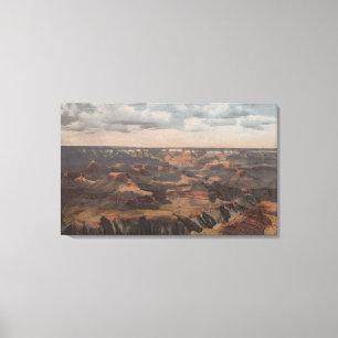 Grand Canyon, Arizona - Cloud Shadows from Hopi 2 Canvas Print
