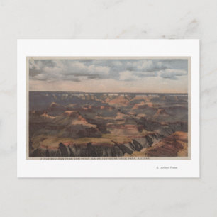 Grand Canyon, Arizona - Cloud Shadows from Hopi 2 Postcard