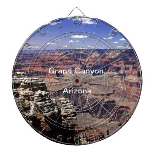 Grand Canyon Arizona Dartboard With Darts