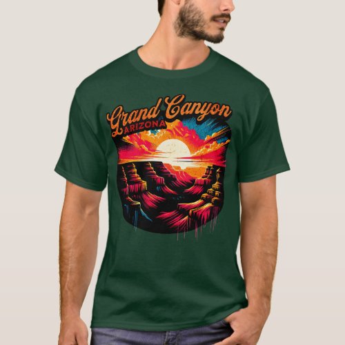 Grand Canyon Arizona Design T_Shirt