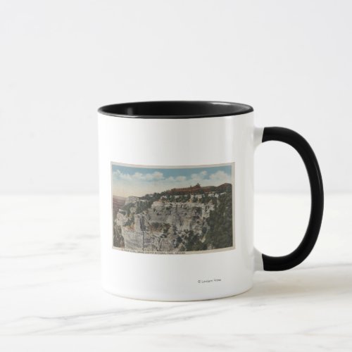 Grand Canyon Arizona _ El Tovar Hotel View Mug