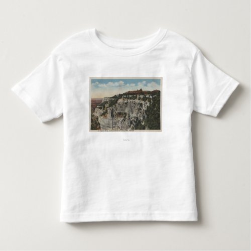 Grand Canyon Arizona _ El Tovar Hotel View Toddler T_shirt