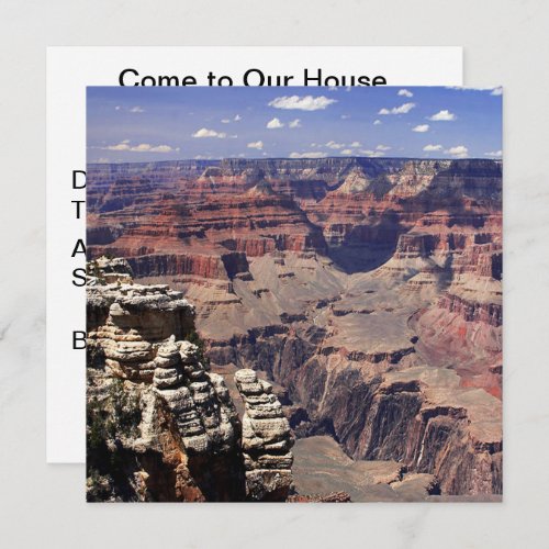 Grand Canyon Arizona Invitation