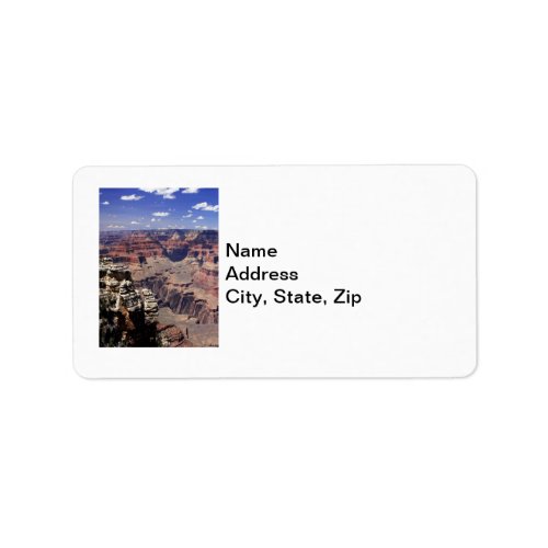 Grand Canyon Arizona Label