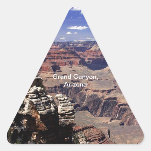 Grand Canyon Arizona Triangle Sticker