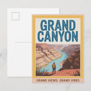 Grand Canyon Arizona USA Vintage Travel Postcard