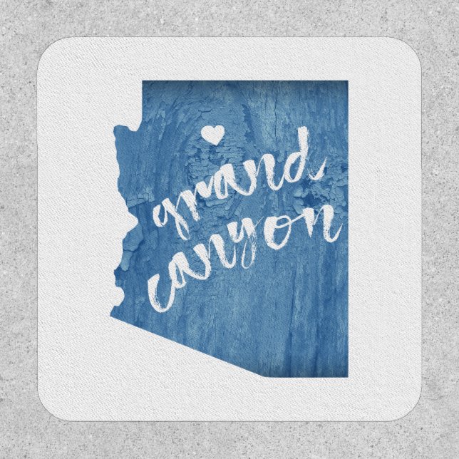 Grand Canyon Arizona Wood Grain Patch (Front)