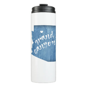 Grand Canyon Arizona Wood Grain Thermal Tumbler