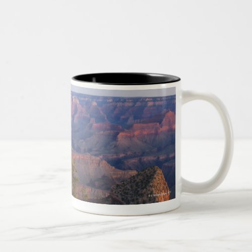 Grand Canyon at sunrise Arizona Two_Tone Coffee Mug