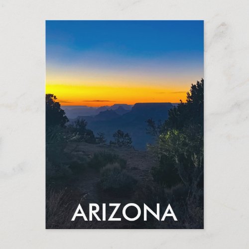 Grand Canyon at Sunset Arizona Postcard