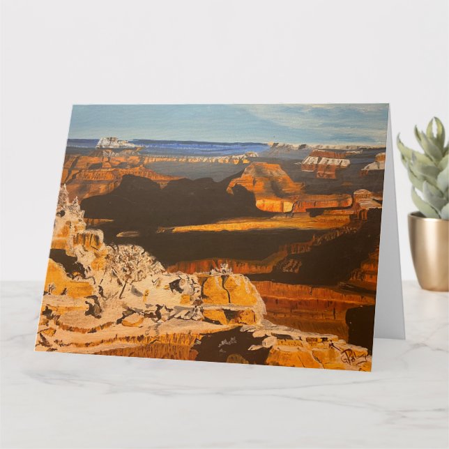 Grand Canyon, by Gary Poling Card (Small Plant)