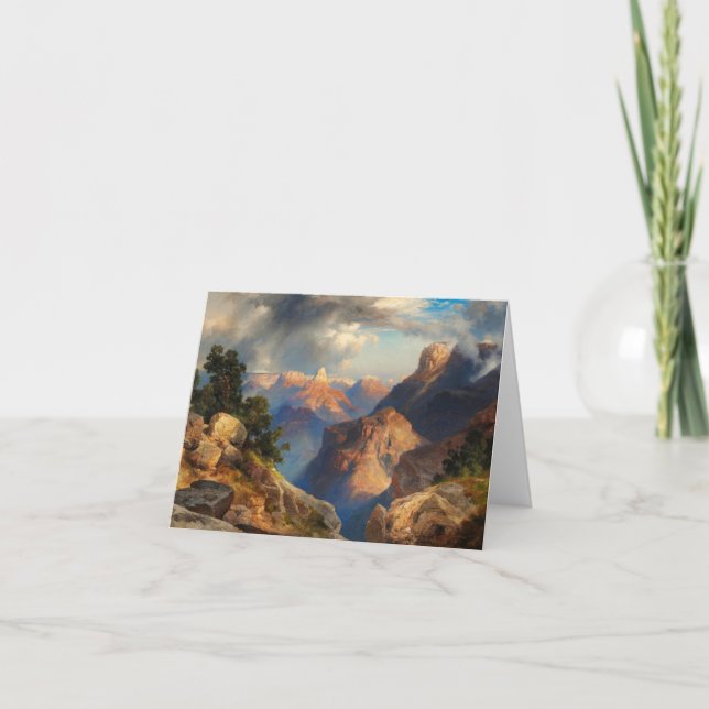 Grand Canyon by Thomas Moran Thank You Card (Front)