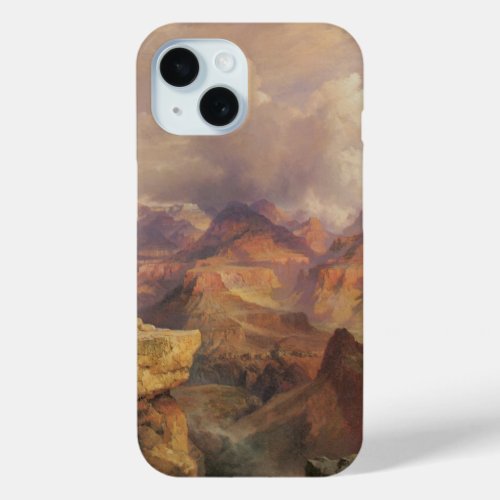 Grand Canyon by Thomas Moran Vintage Landscape iPhone 15 Case