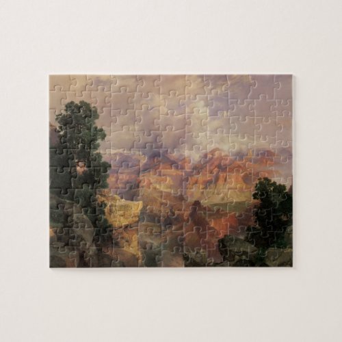 Grand Canyon by Thomas Moran Vintage Landscape Jigsaw Puzzle