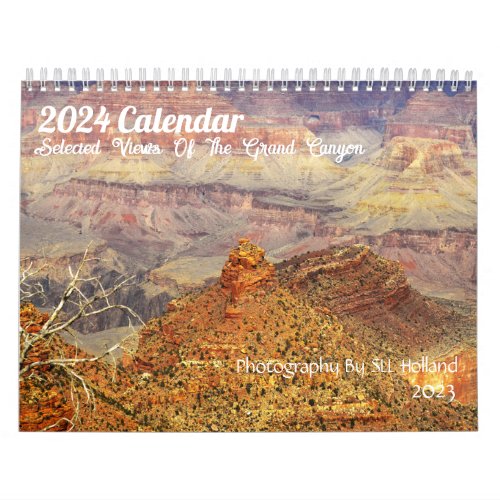 Grand Canyon Calendar 
