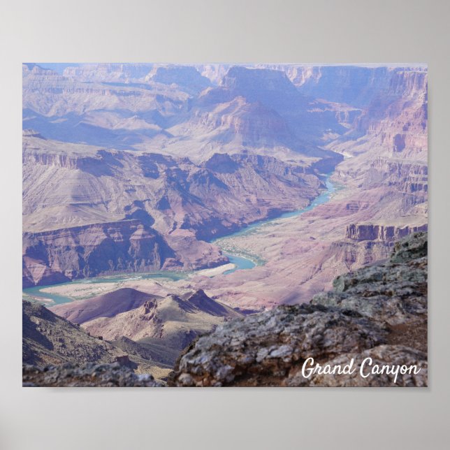 Grand Canyon Colorado River Photography Poster (Front)