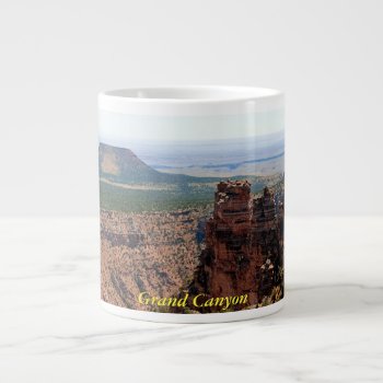 Grand Canyon Desert View Jumbo Mug by KenKPhoto at Zazzle
