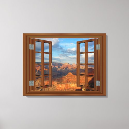 Grand Canyon Fab Window USA Canvas Print