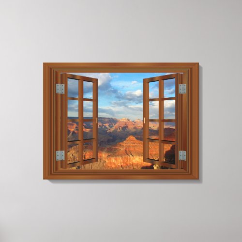 Grand Canyon Fab Window USA Canvas Print