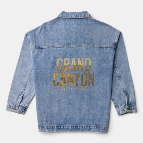 Grand Canyon Fashionable Grunge Raglan  Denim Jacket