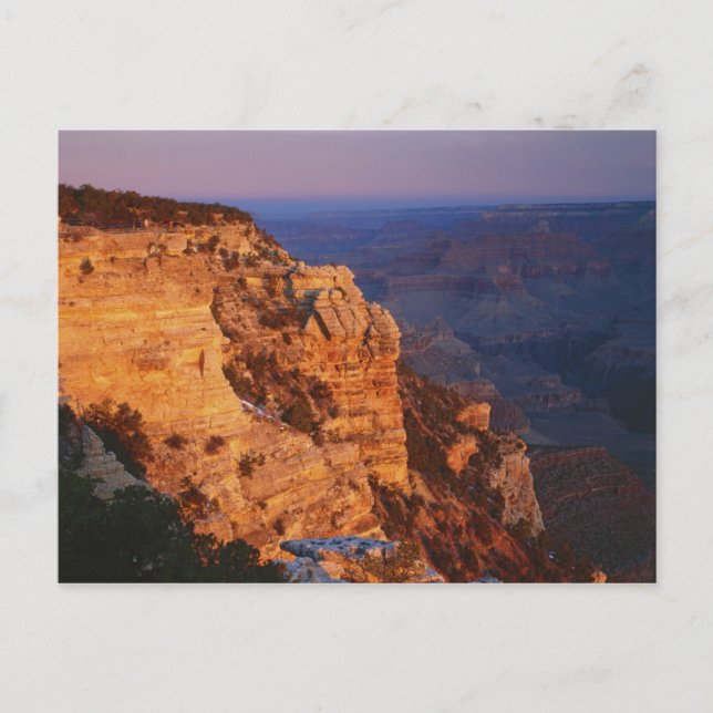 Grand Canyon from south rim, Grand Canyon Postcard (Front)