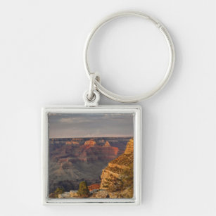 Grand Canyon from the south rim at sunset, 2 Keychain