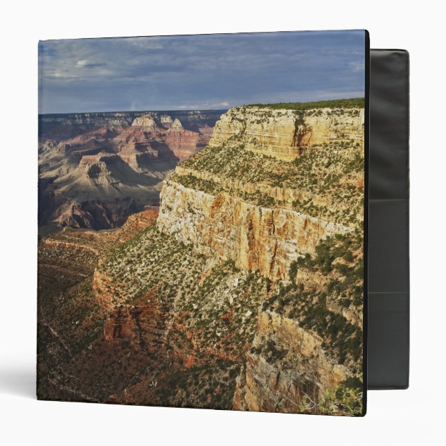 Grand Canyon from the south rim at sunset, 5 Binder (Front/Inside)
