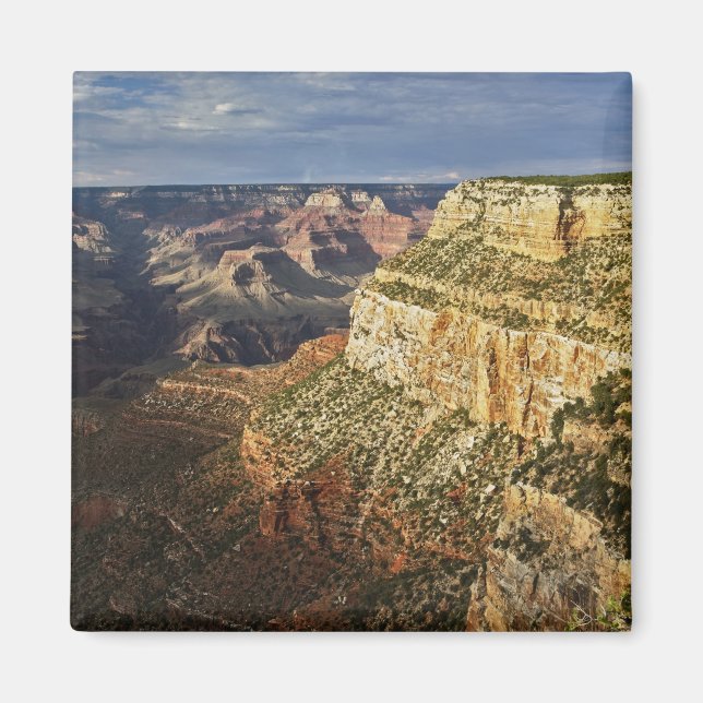 Grand Canyon from the south rim at sunset, 5 Magnet (Front)