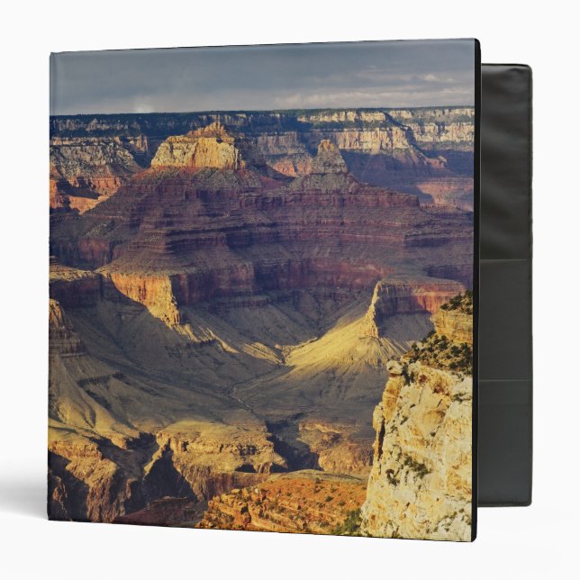 Grand Canyon from the south rim at sunset, Binder (Front/Inside)