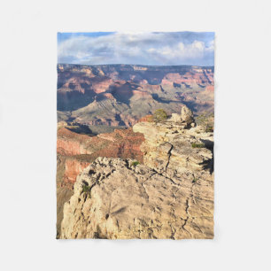 Grand Canyon From The Top Fleece Blanket