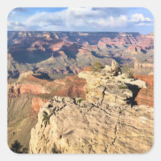 Grand Canyon From The Top Square Sticker