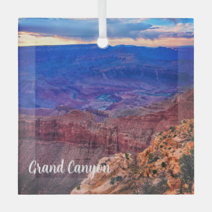 Grand Canyon Glass Ornament