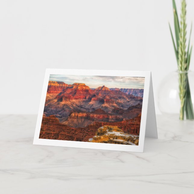 Grand Canyon Greeting Card (Front)