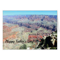 Grand Canyon Happy Father's Day Card