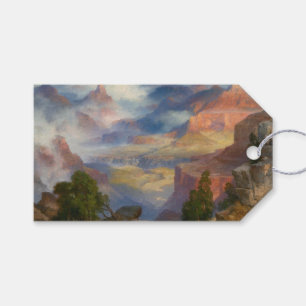 Grand Canyon in Mist (by Thomas Moran) Gift Tags