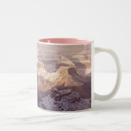 Grand Canyon in Winter Two-Tone Coffee Mug
