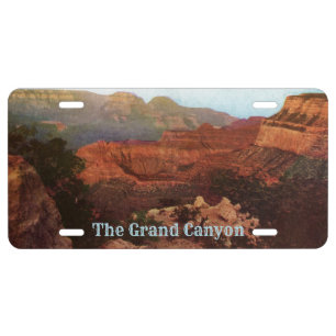 Grand Canyon License Plate