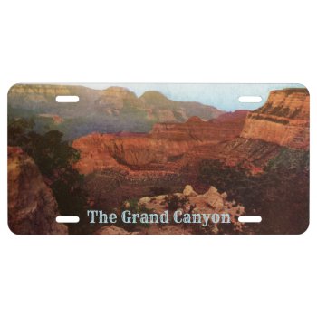 Grand Canyon License Plate by vintageamerican at Zazzle