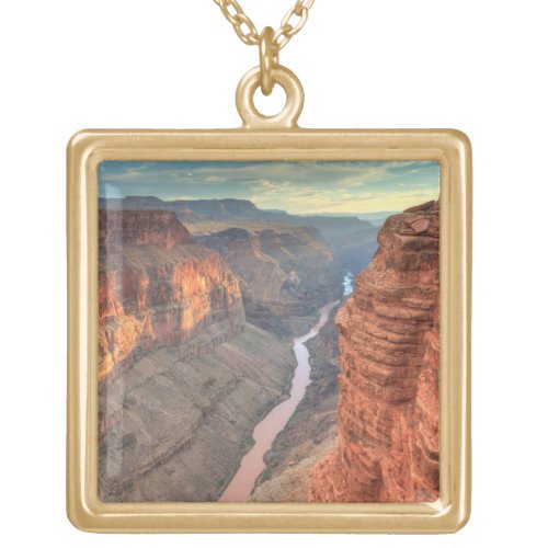 Grand Canyon National Park 3 Gold Plated Necklace