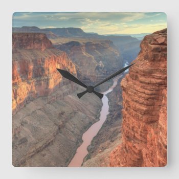 Grand Canyon National Park 3 Square Wall Clock by uscanyons at Zazzle