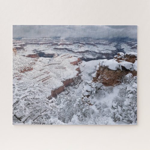 Grand Canyon National Park after Winter Snowstorm Jigsaw Puzzle
